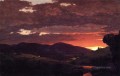 トワイライト短い裁定 昼と夜の風景ハドソン川フレデリック・エドウィン教会山